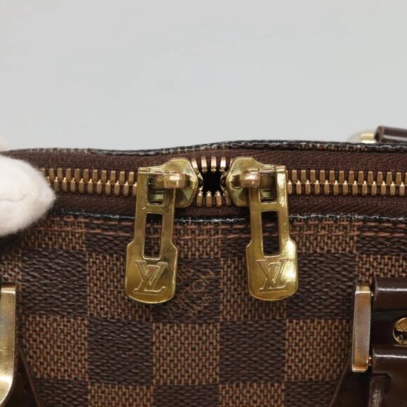 LOUIS VUITTON Damier Ebene Alma Hand Bag N51131 LV Auth - Picture 6 of 16